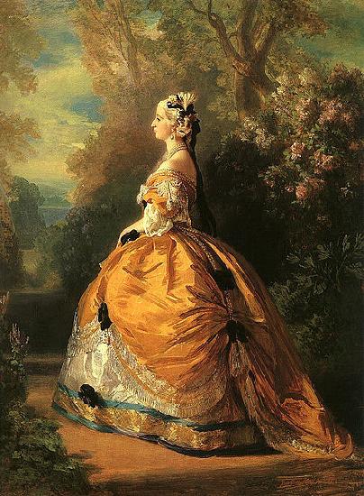 Franz Xaver Winterhalter The Empress Eugenie